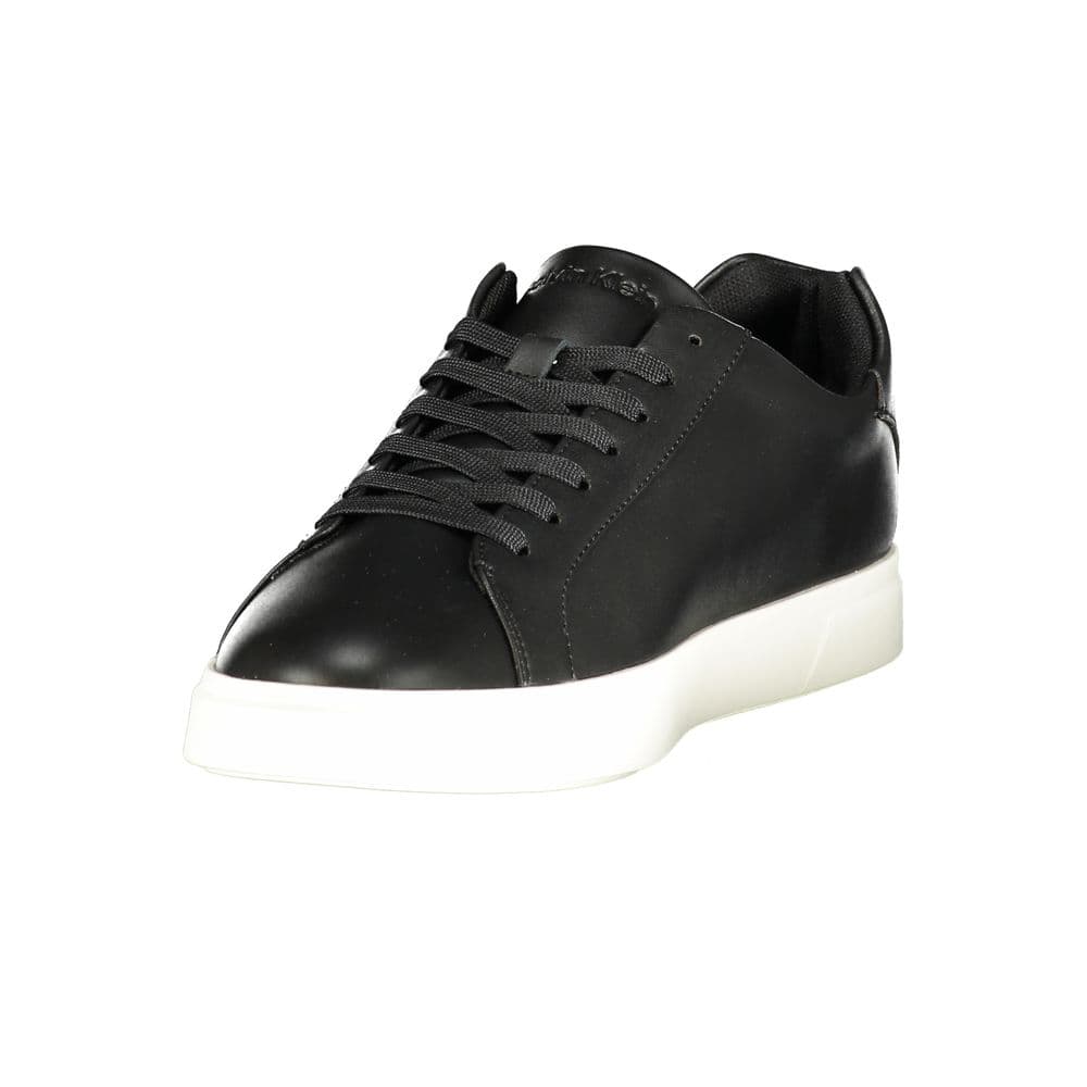 Calvin Klein Black Polyurethane Men Sneaker - 3