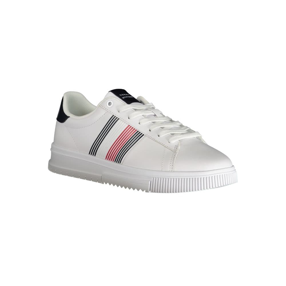 Tommy Hilfiger White Polyurethane Men Sneaker - 2