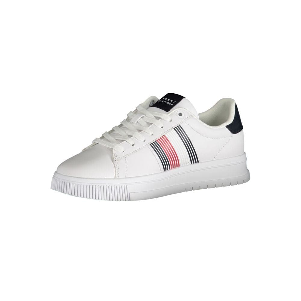 Tommy Hilfiger White Polyurethane Men Sneaker - 3
