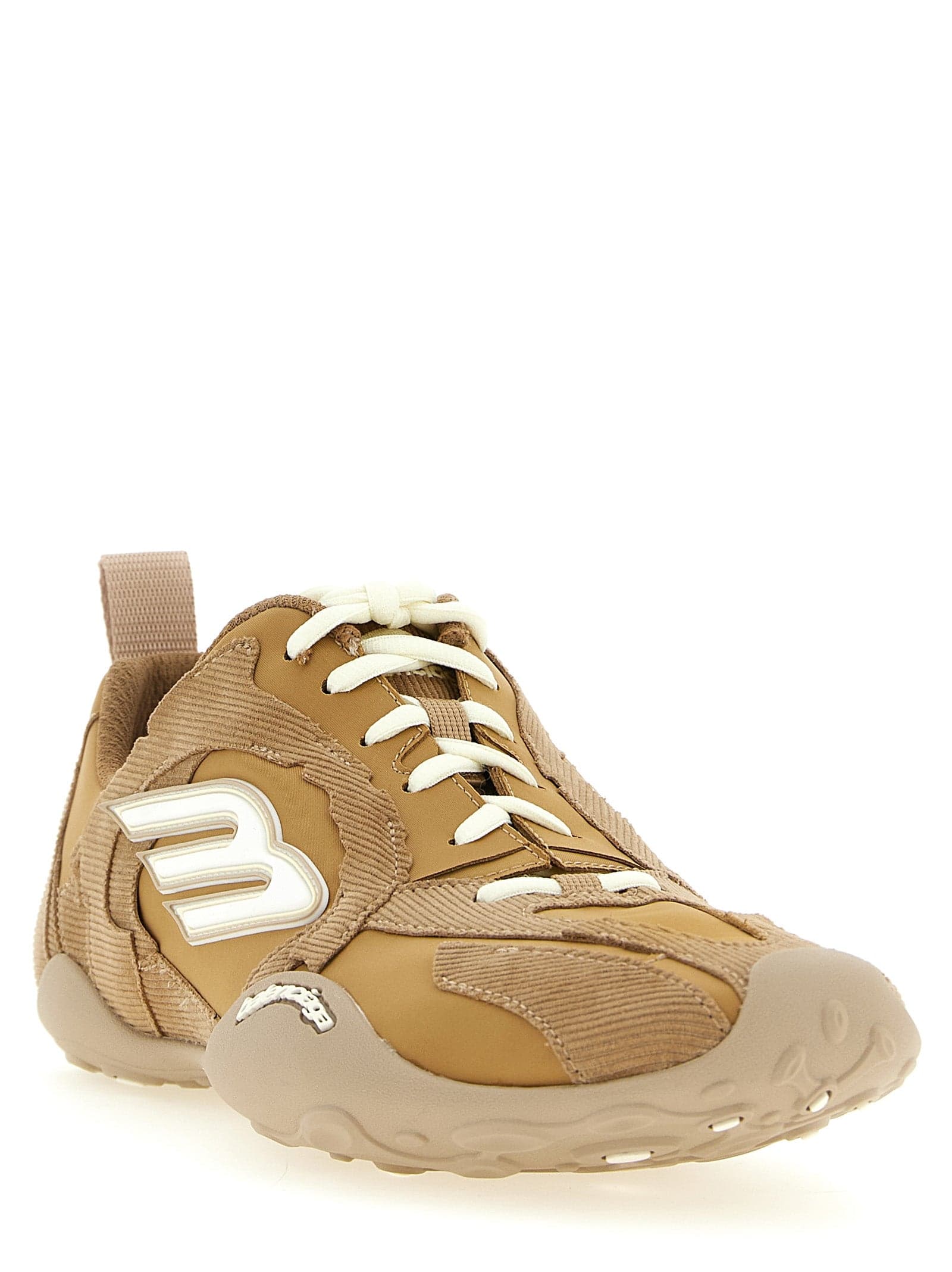 Balenciaga Beige Polyester Athletic Sneakers - 2