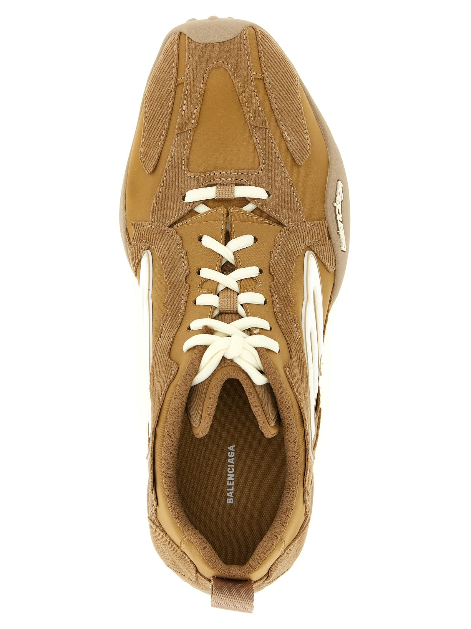 Balenciaga Beige Polyester Athletic Sneakers - 4