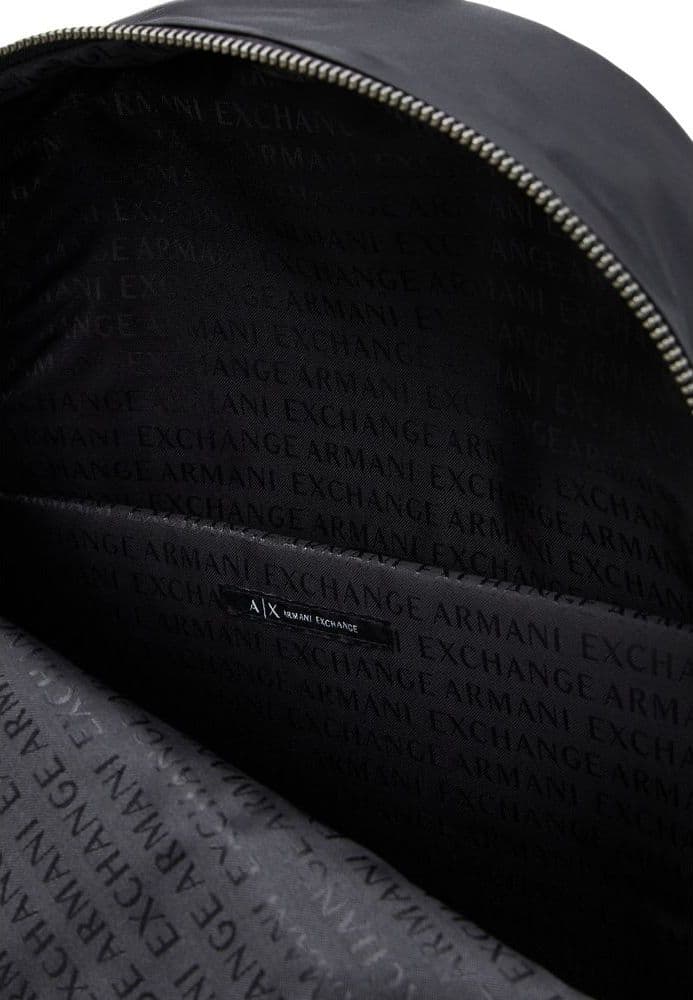 Armani Exchange Black Polyamide Backpack - 5