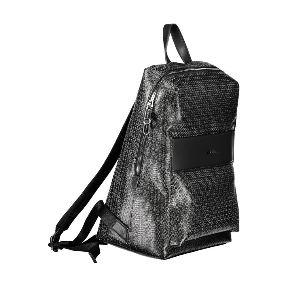 Calvin Klein Nero Polyester Men's Backpack - 3