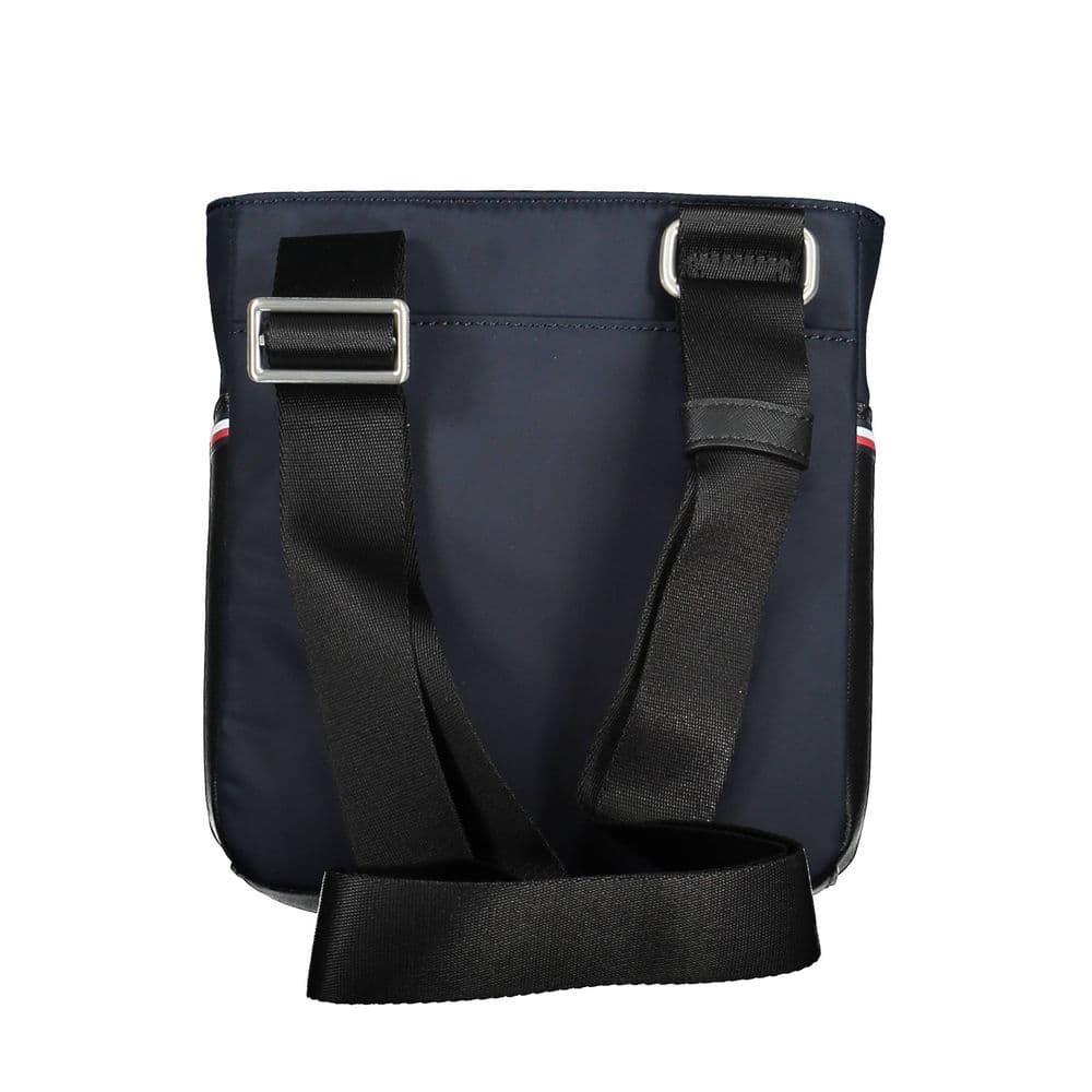 Tommy Hilfiger Blue Polyurethane Men's Shoulder Bag - 2