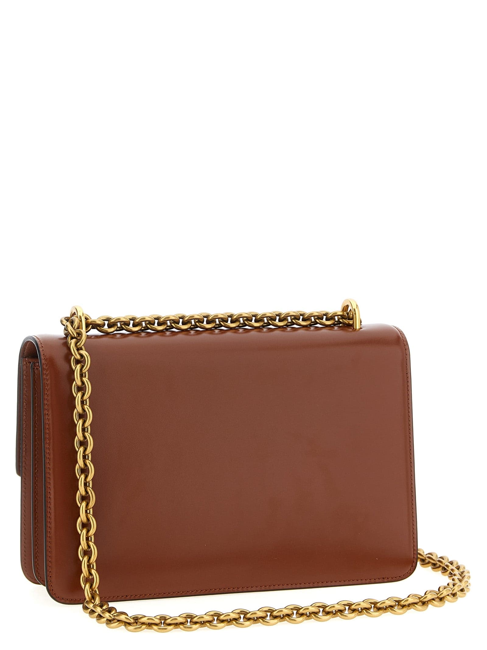 Valentino Garavani Brown Calfskin Shoulder Bag - 2