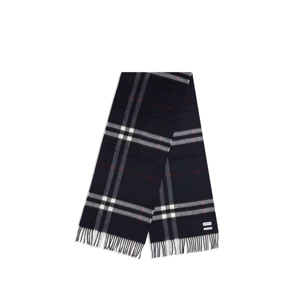 Burberry Blue Cashmere Scarf - 2