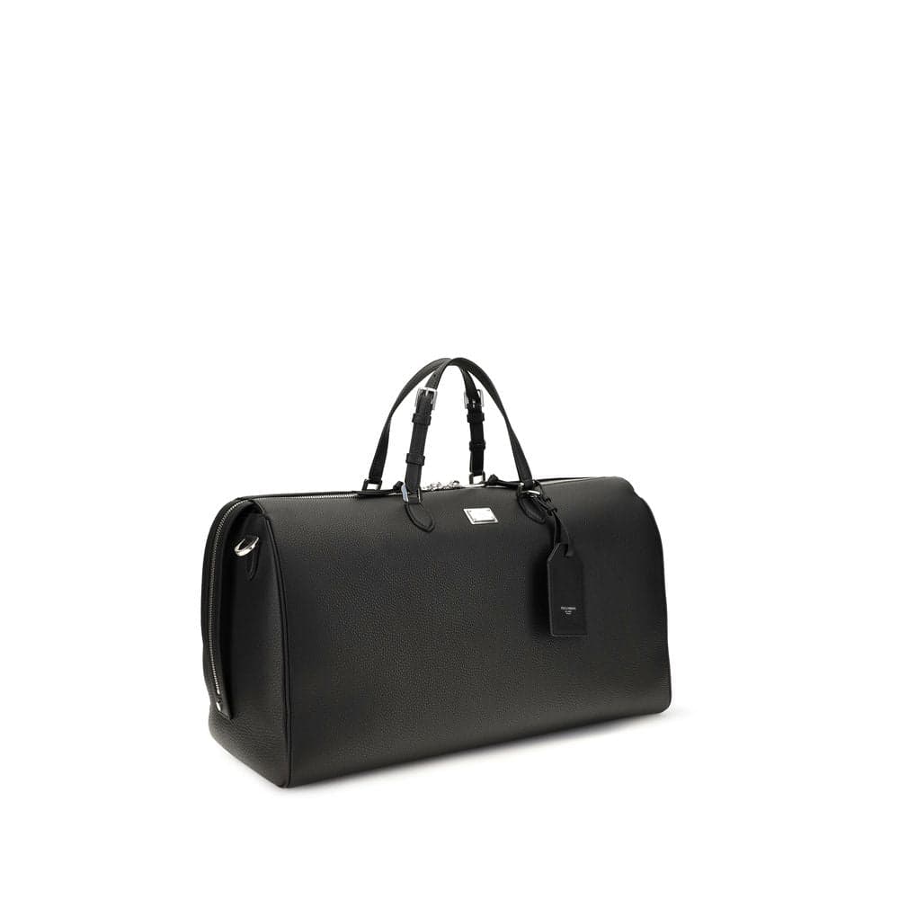 Dolce & Gabbana Black Calf Leather Bos Taurus Luggage And Travel - 2