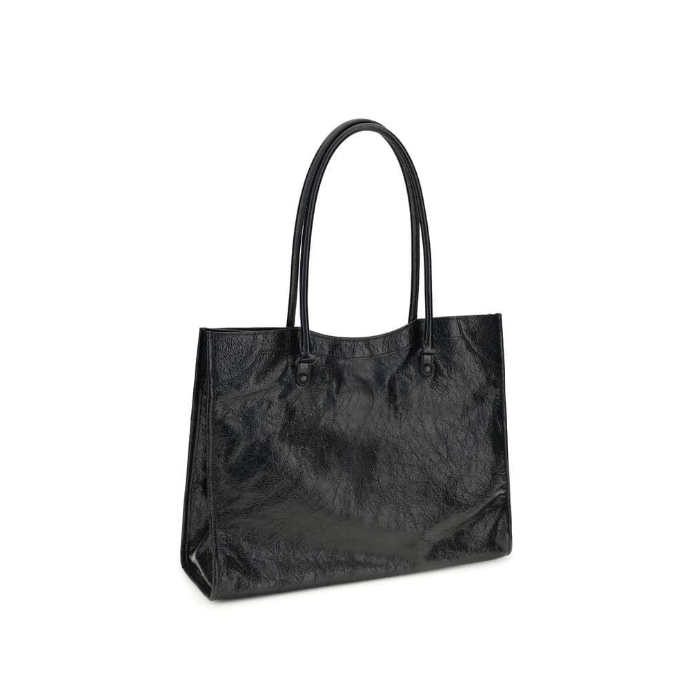 Balenciaga Black Lamb Ovis Aries Aries Shoulder Bag - 3