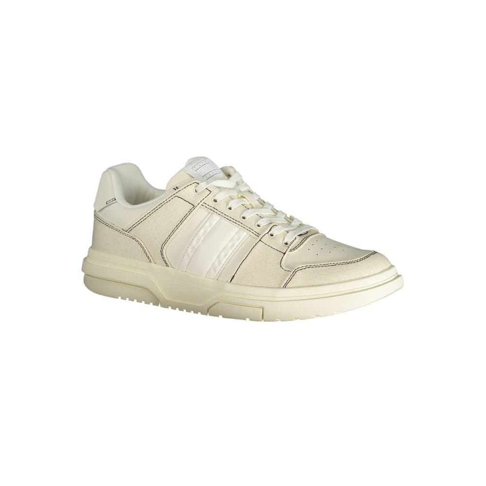 Tommy Hilfiger White Polyurethane Men Sneaker - 2