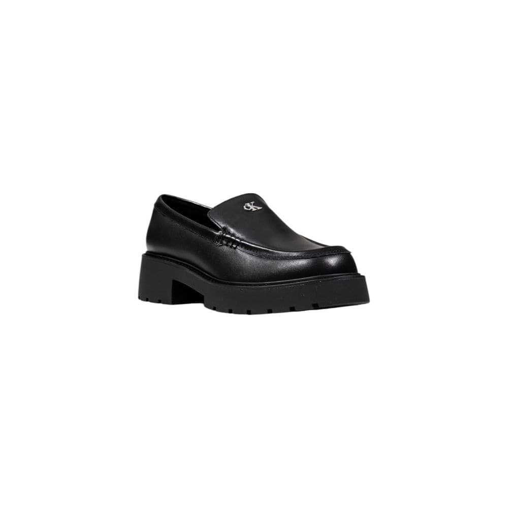 Calvin Klein Jeans Black Leather High Heel Pumps - 2