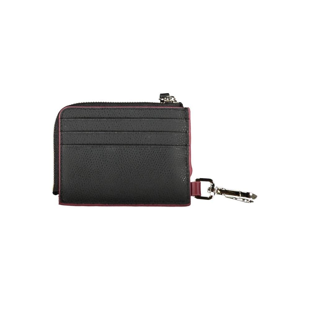 Tommy Hilfiger Black Leather Men Wallet Holder - 2