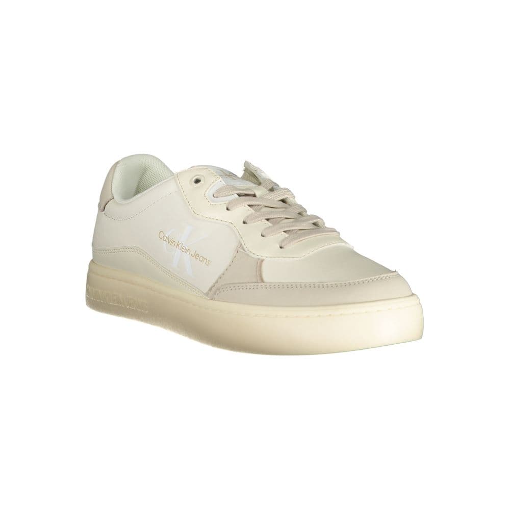 Calvin Klein Bianco Polyurethane Men Sneaker - 2
