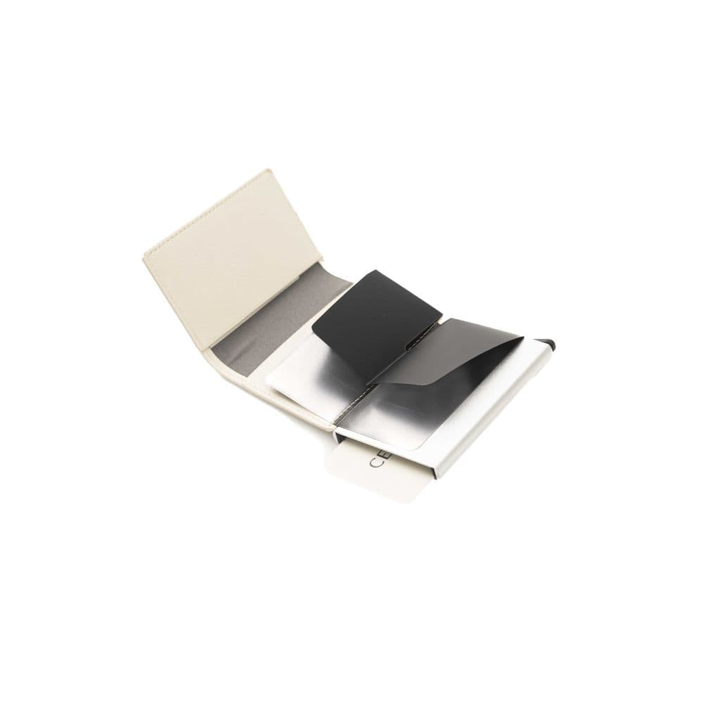 Cerruti 1881 Beige Calfskin Men Wallet - 3