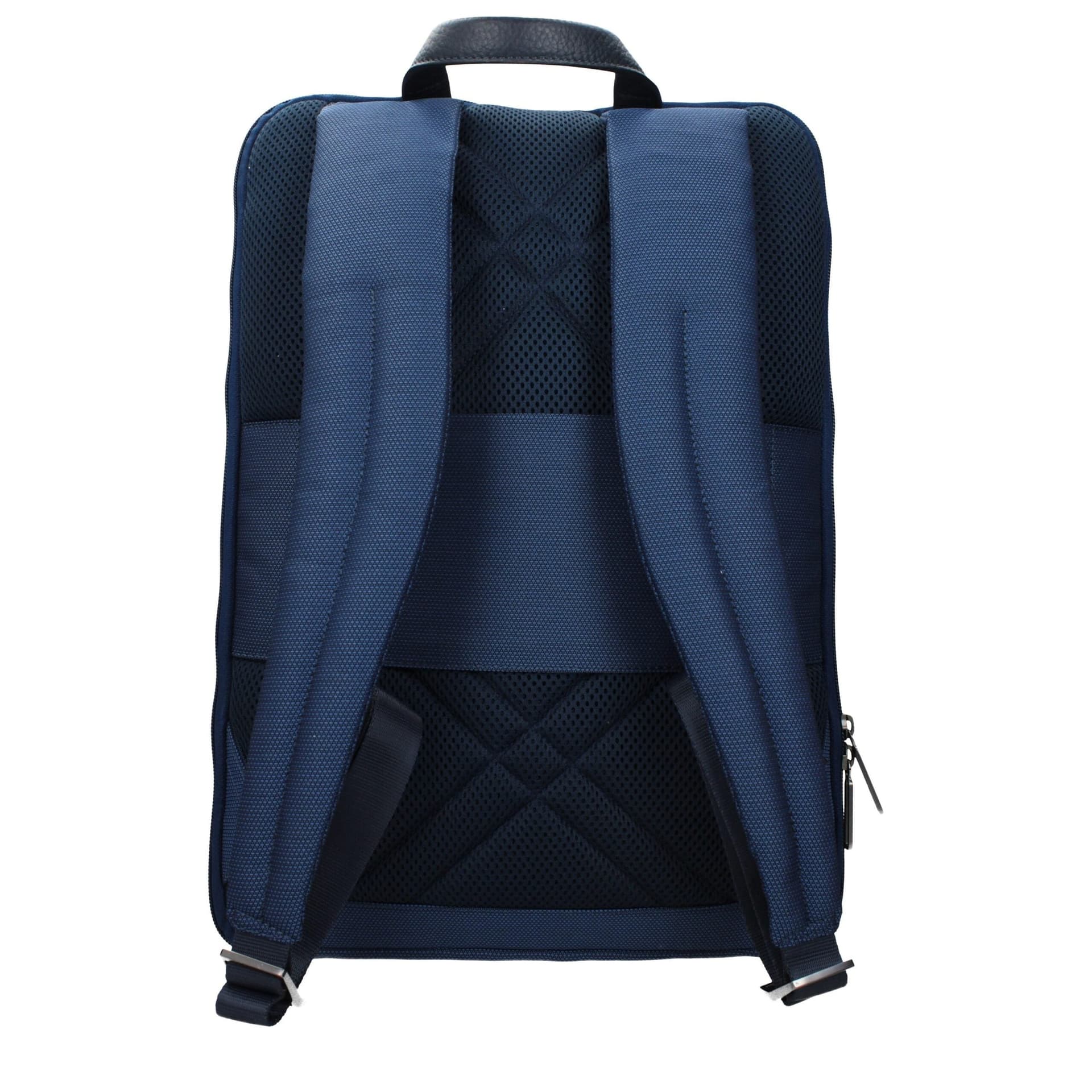 Piquadro Blue Fabric Backpack - 3