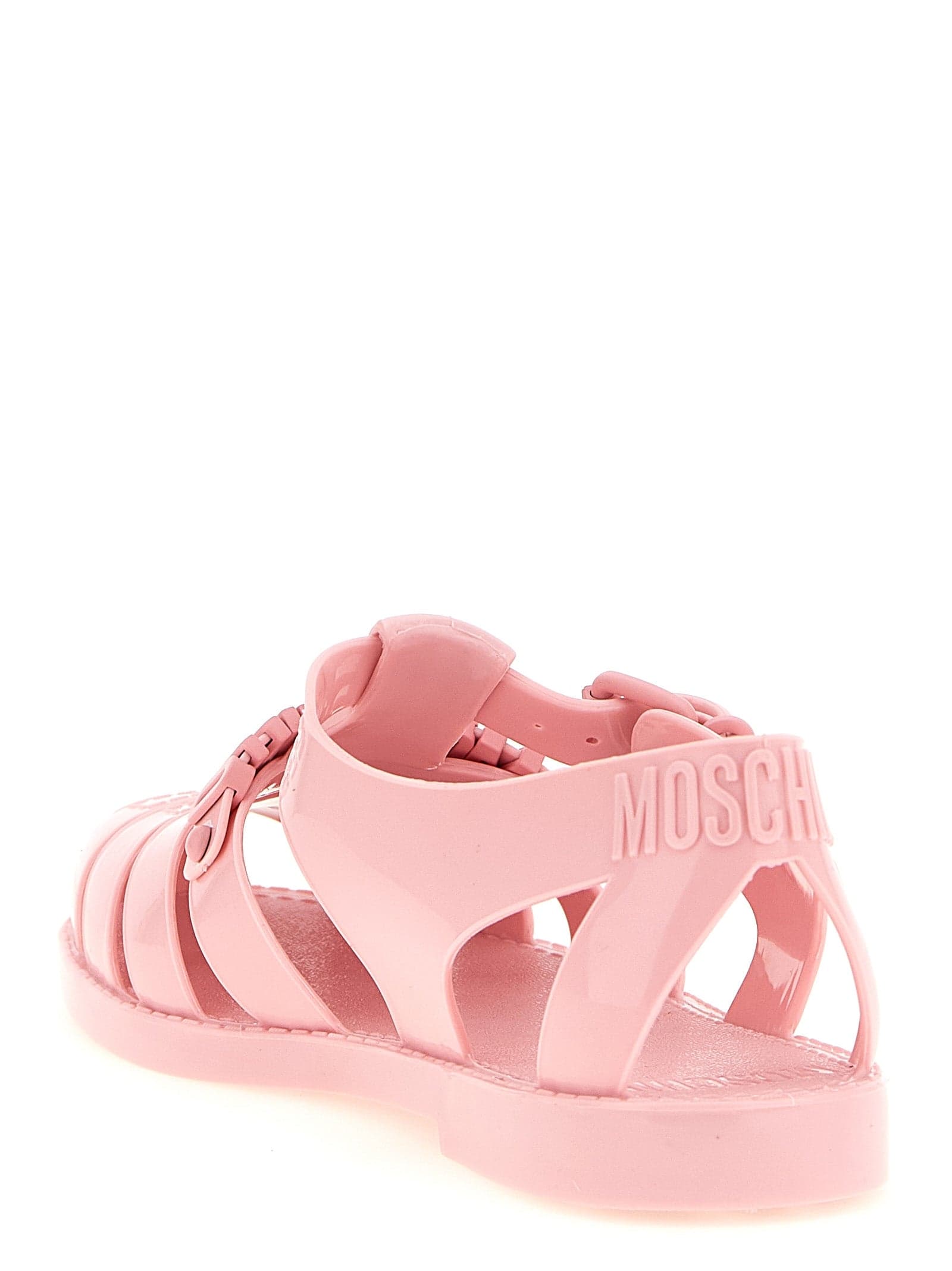 Moschino Multicolor Pvc Flat Sandals - 3