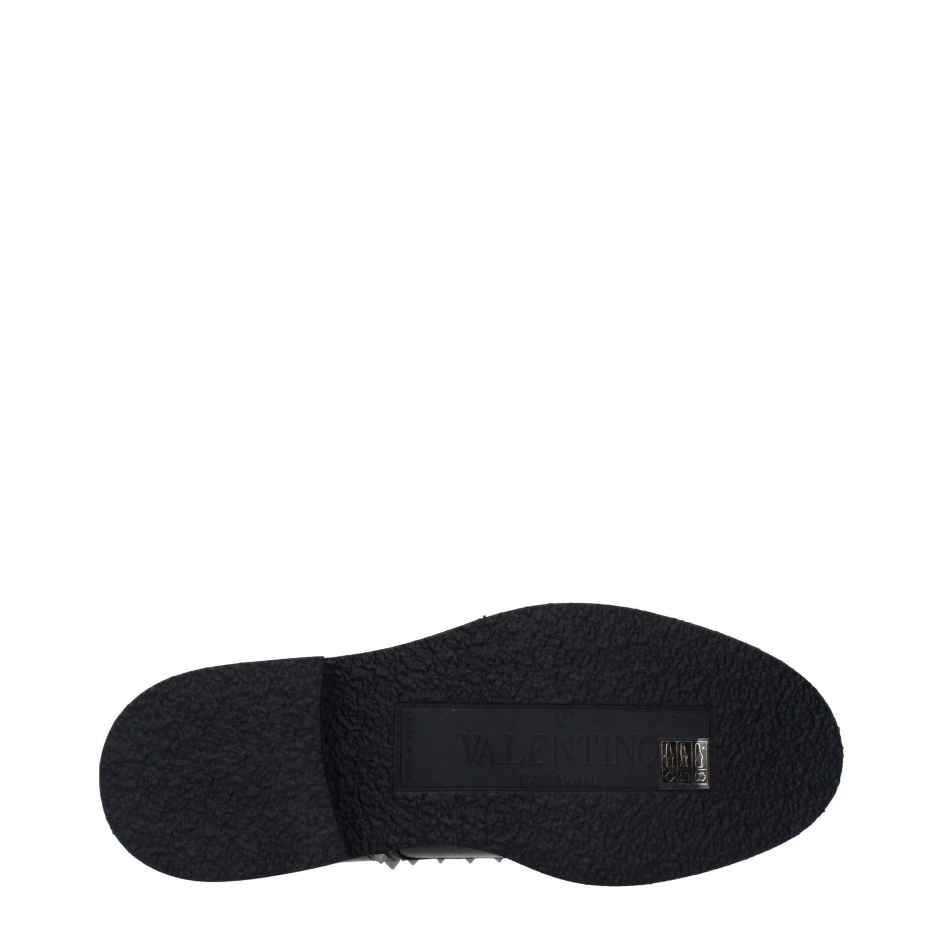 Valentino Garavani Black Leather Oxfords And Derbies - 5