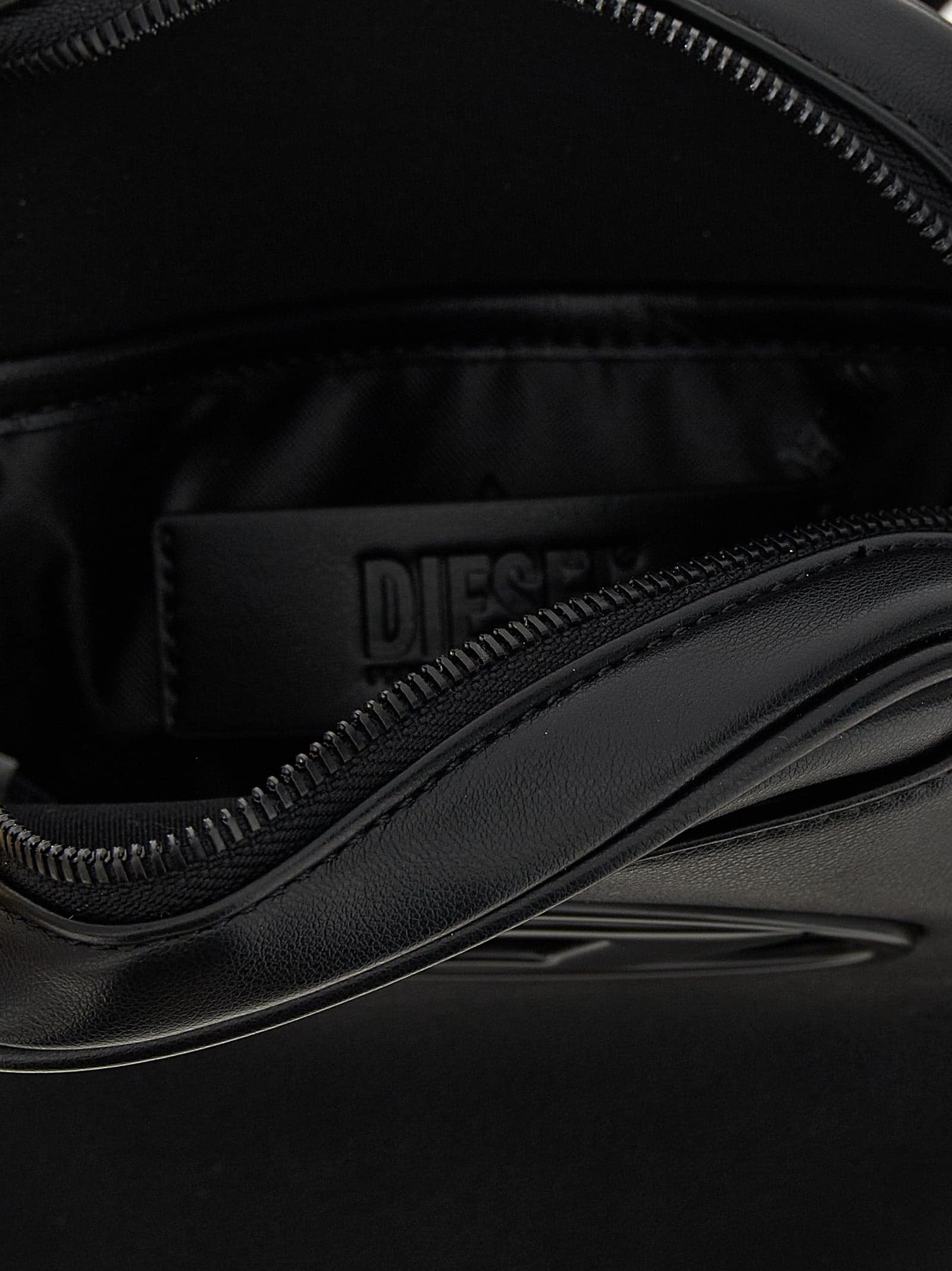 Diesel Black Polyethylene Crossbody Bag - 4