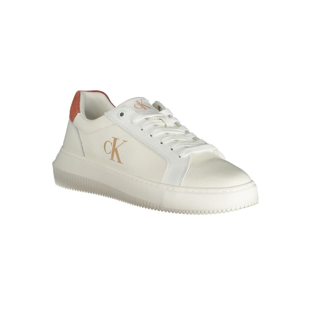 Calvin Klein White Polyurethane Women Sneaker - 2