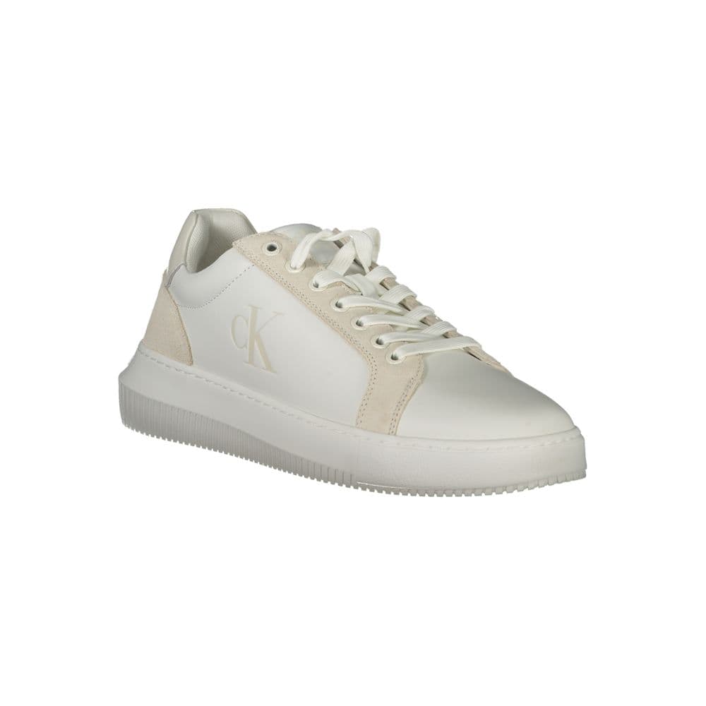 Calvin Klein White Polyurethane Men Sneaker - 2