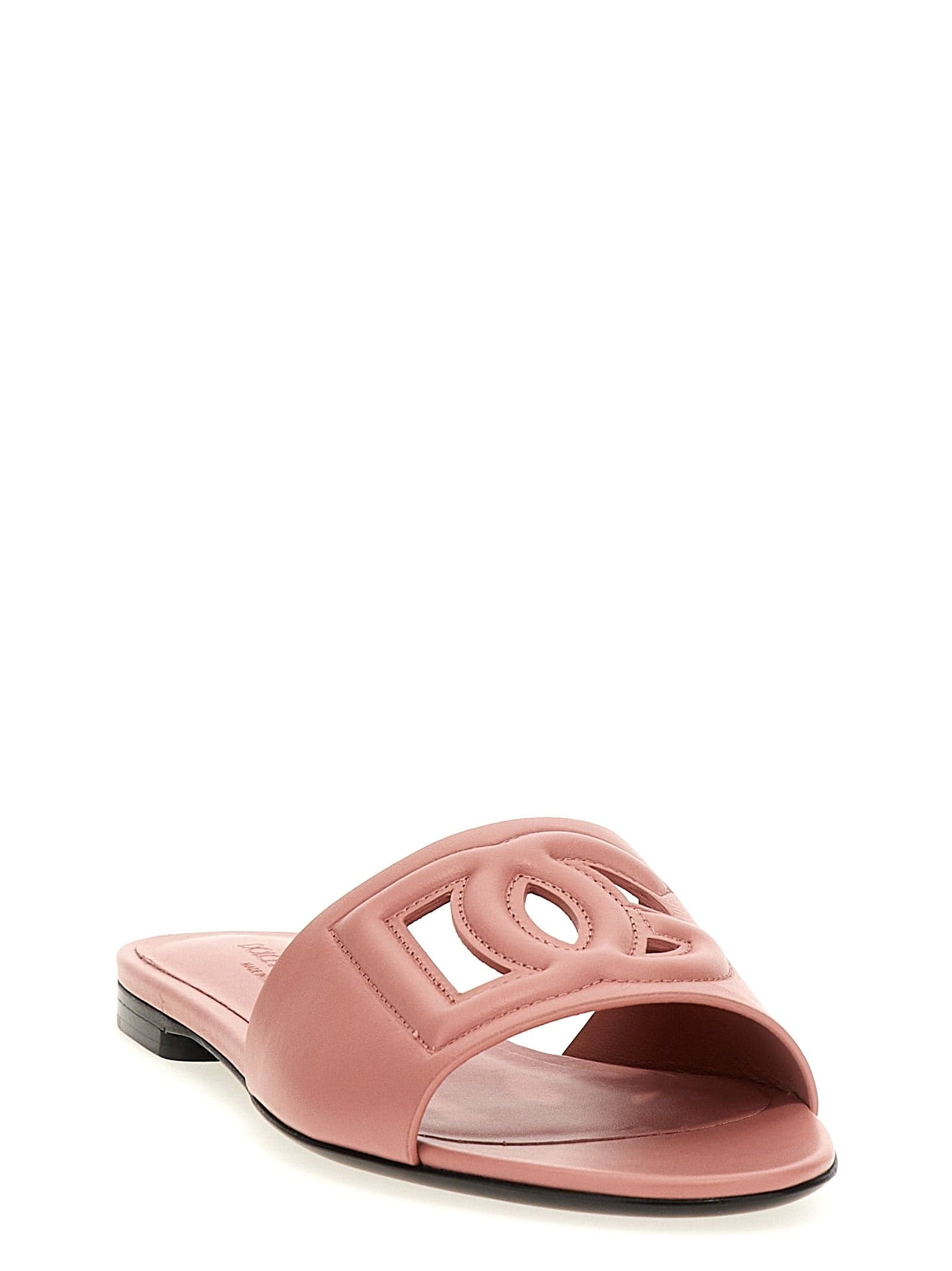 Dolce & Gabbana Multicolor Calfskin Slides - 2