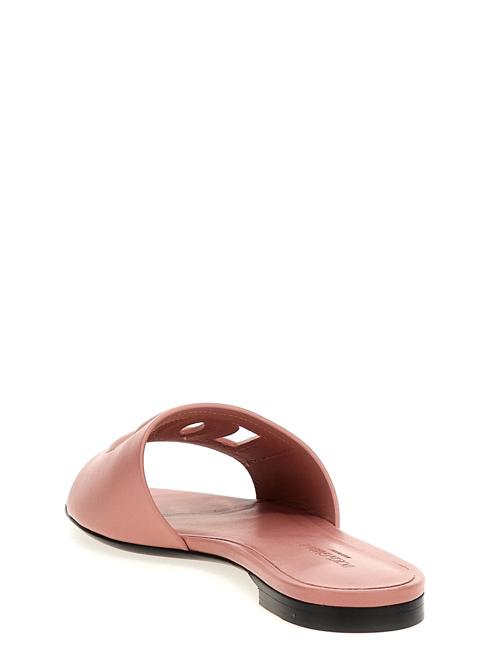 Dolce & Gabbana Multicolor Calfskin Slides - 3