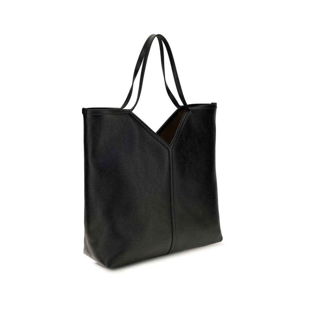 Saint Laurent Black Calf Leather Bos Taurus Shoulder Bag - 2