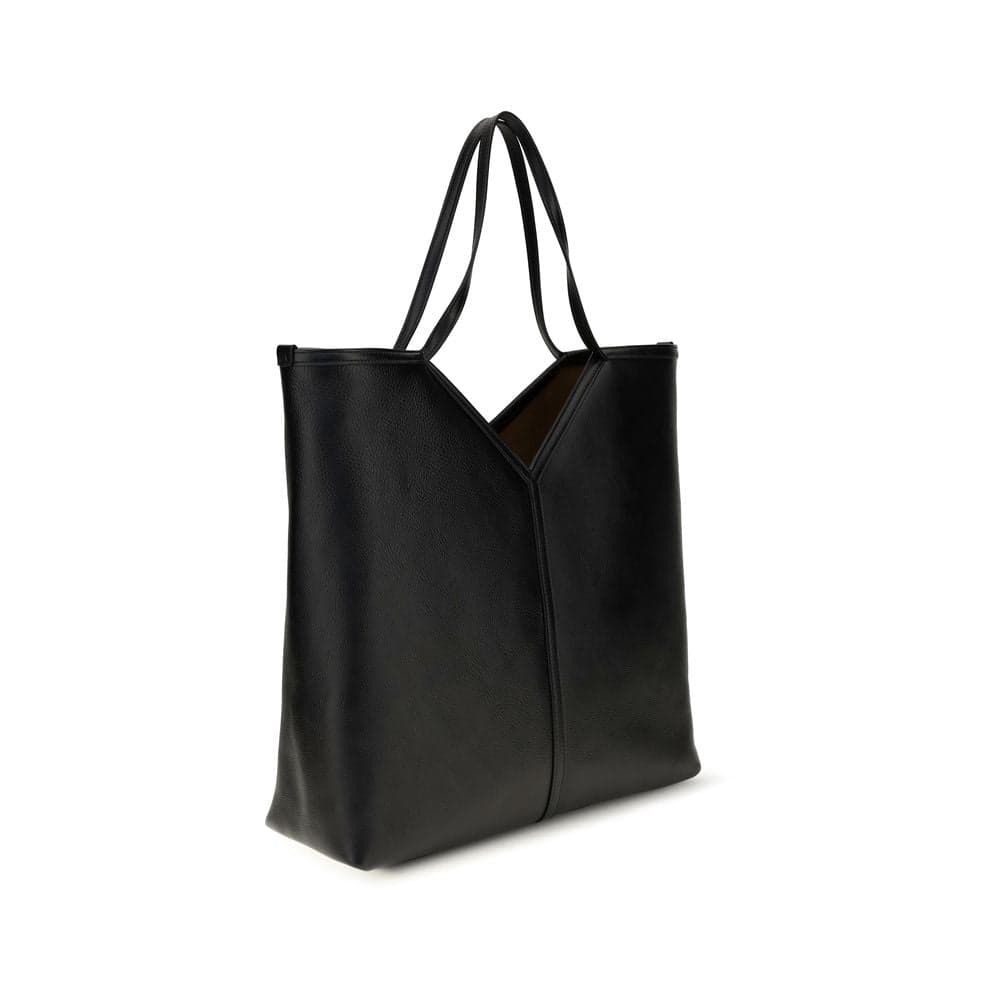 Saint Laurent Black Calf Leather Bos Taurus Shoulder Bag - 3