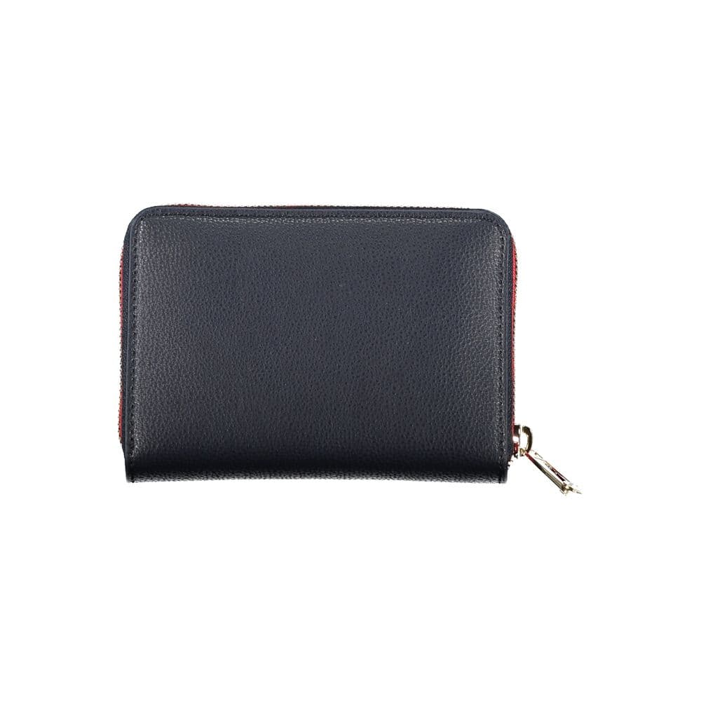 Tommy Hilfiger Blue Polyurethane Women Wallet - 2