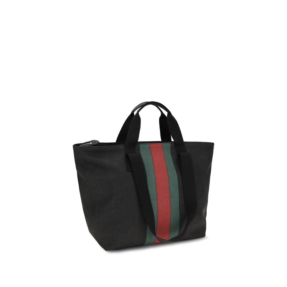 Gucci Black Cotton Shoulder Bag - 3