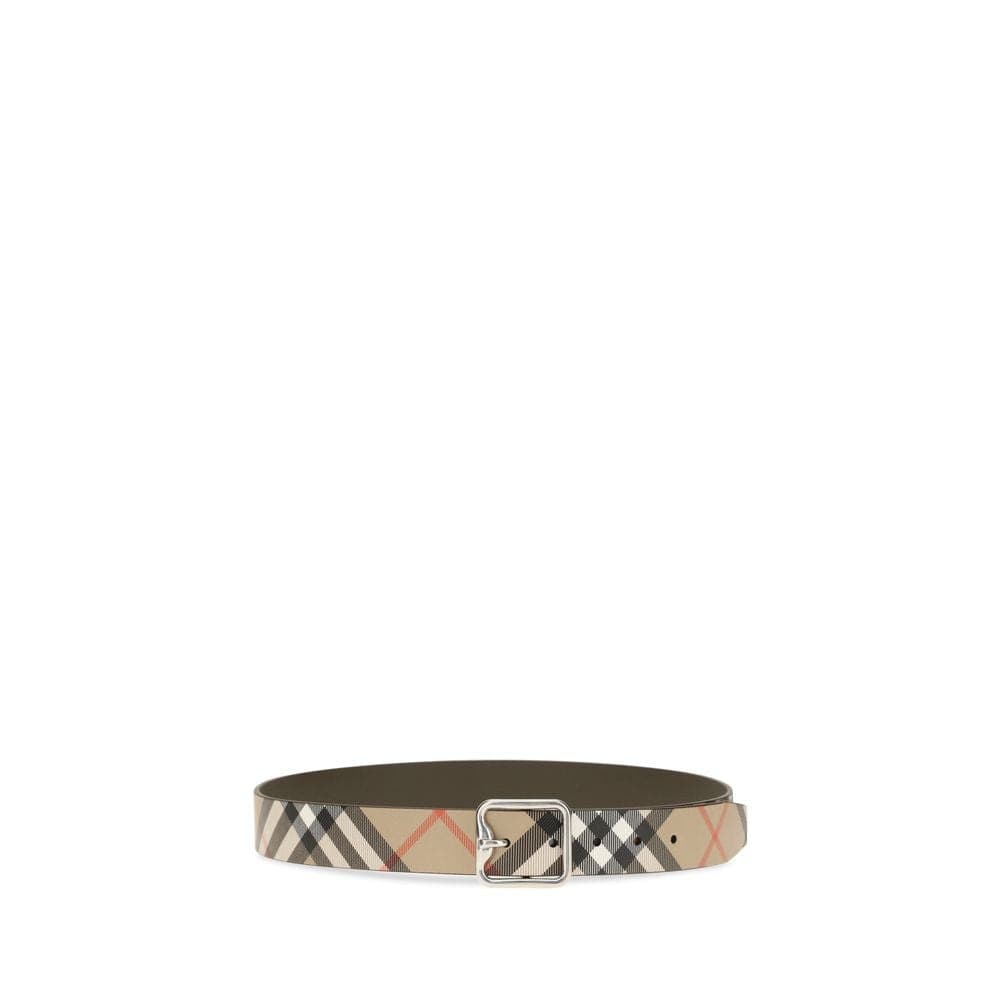 Burberry Beige Calf Leather Bos Taurus Regular Belt - 2