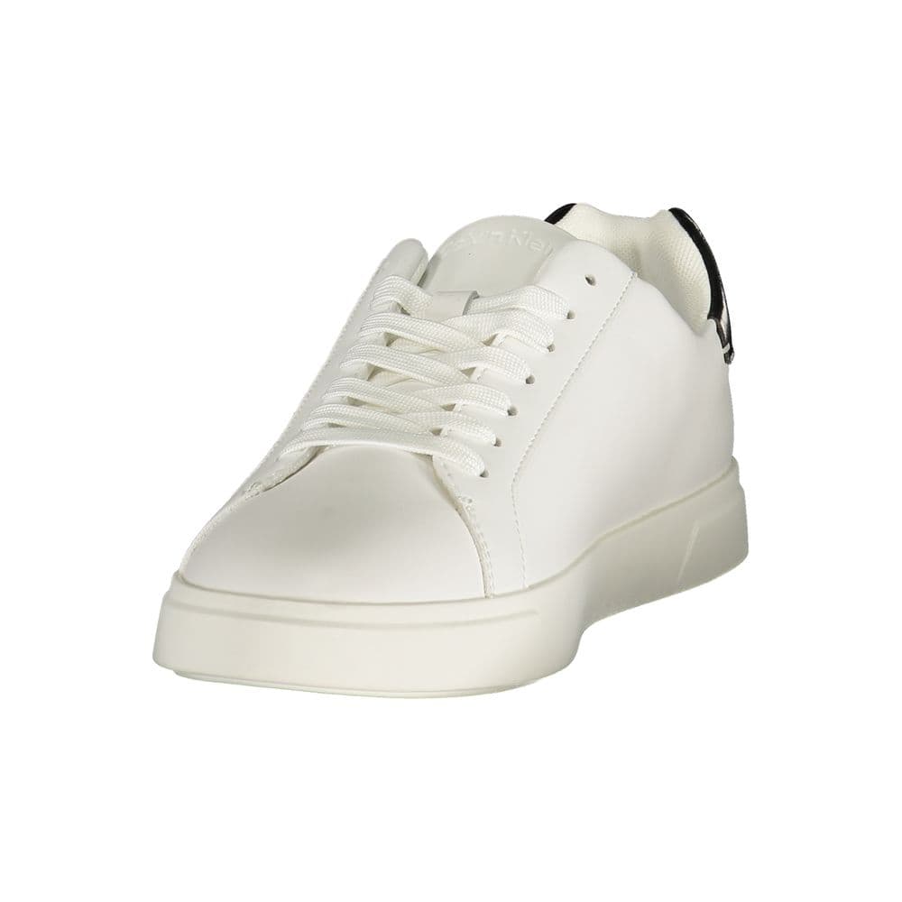 Calvin Klein Bianco Poliuretano Donna Sneaker - 3