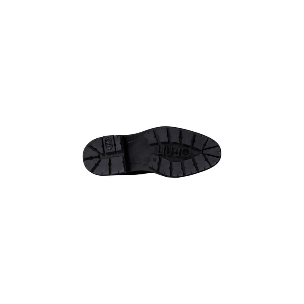 Liu Jo Black Artificial Leather Lace-Up Boots - 5