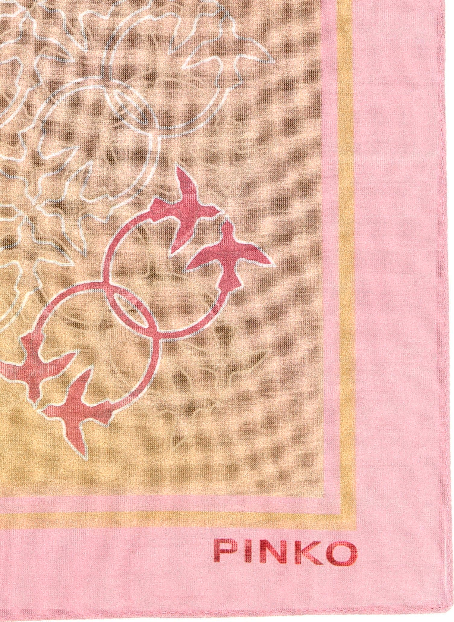 PINKO Multicolor Cotton Scarf - 2