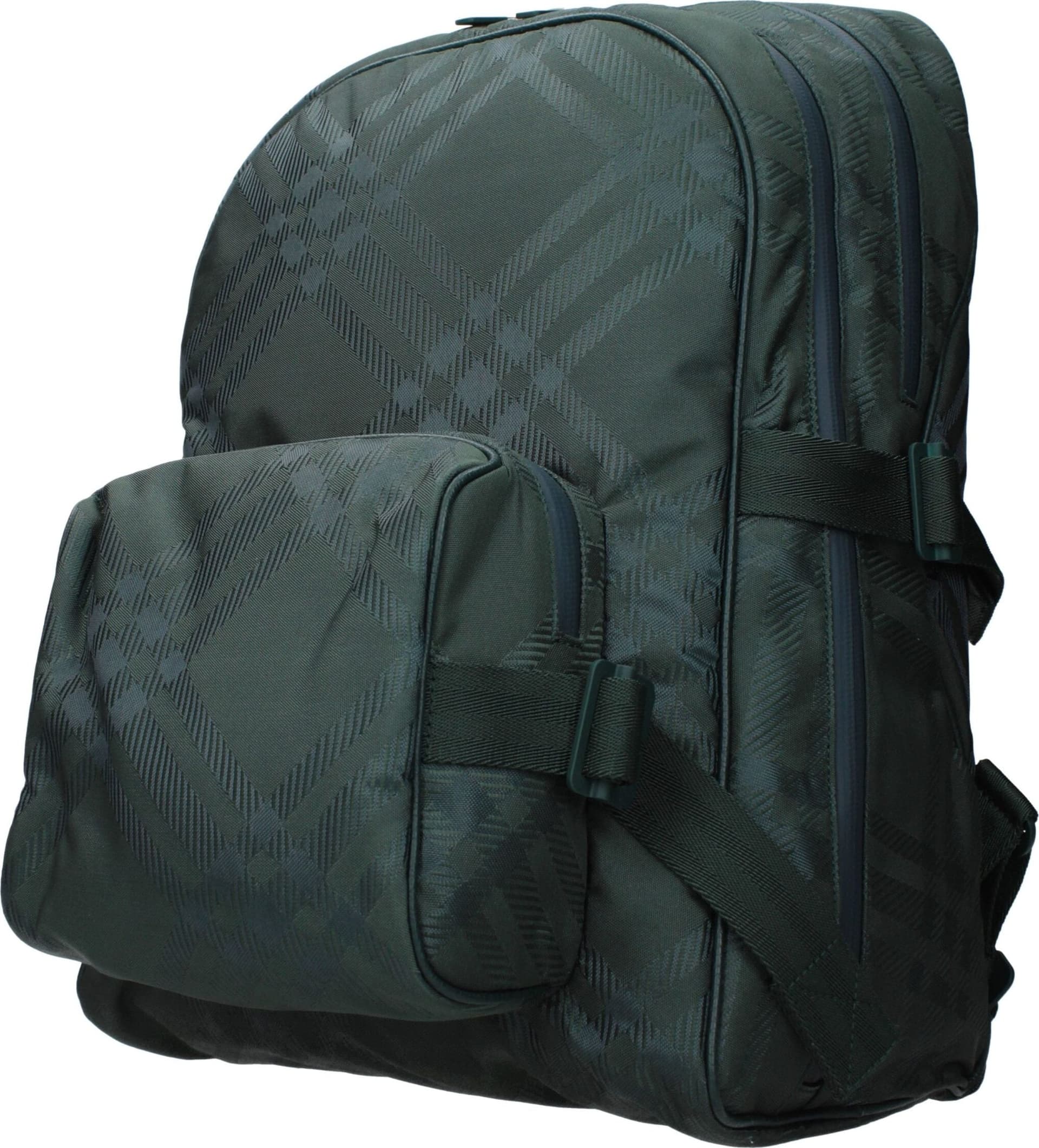 Burberry Green Fabric Backpack - 2