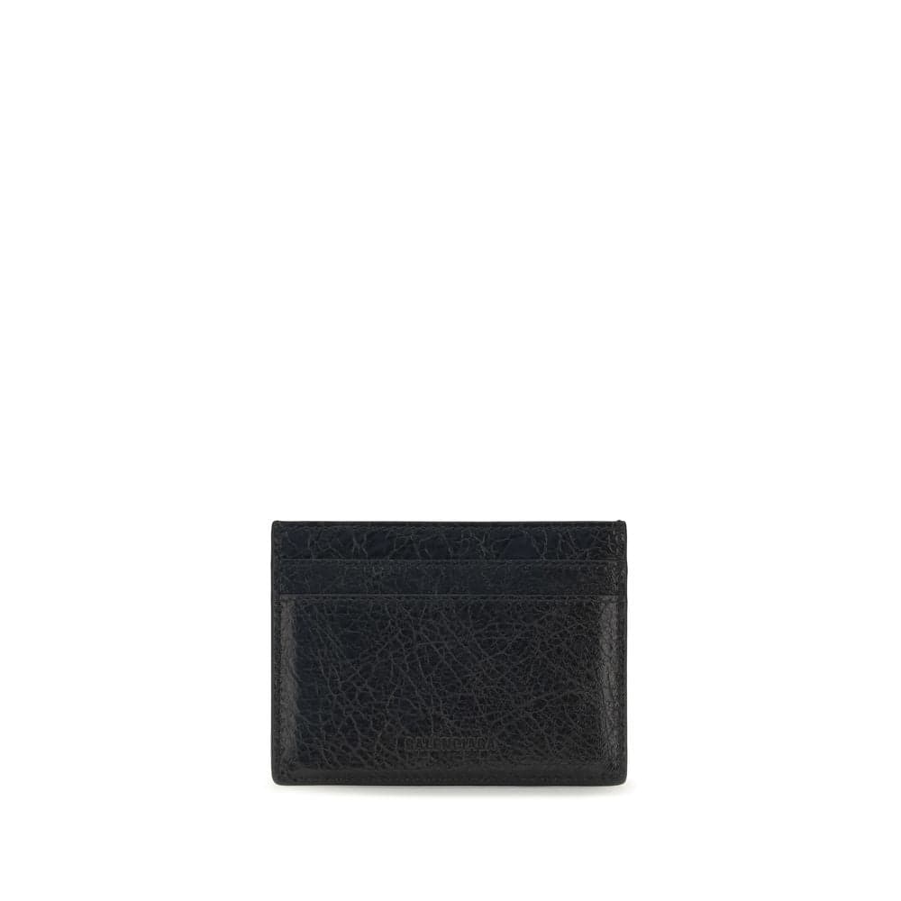 Balenciaga Black Lamb Ovis Aries Aries Wallet - 2