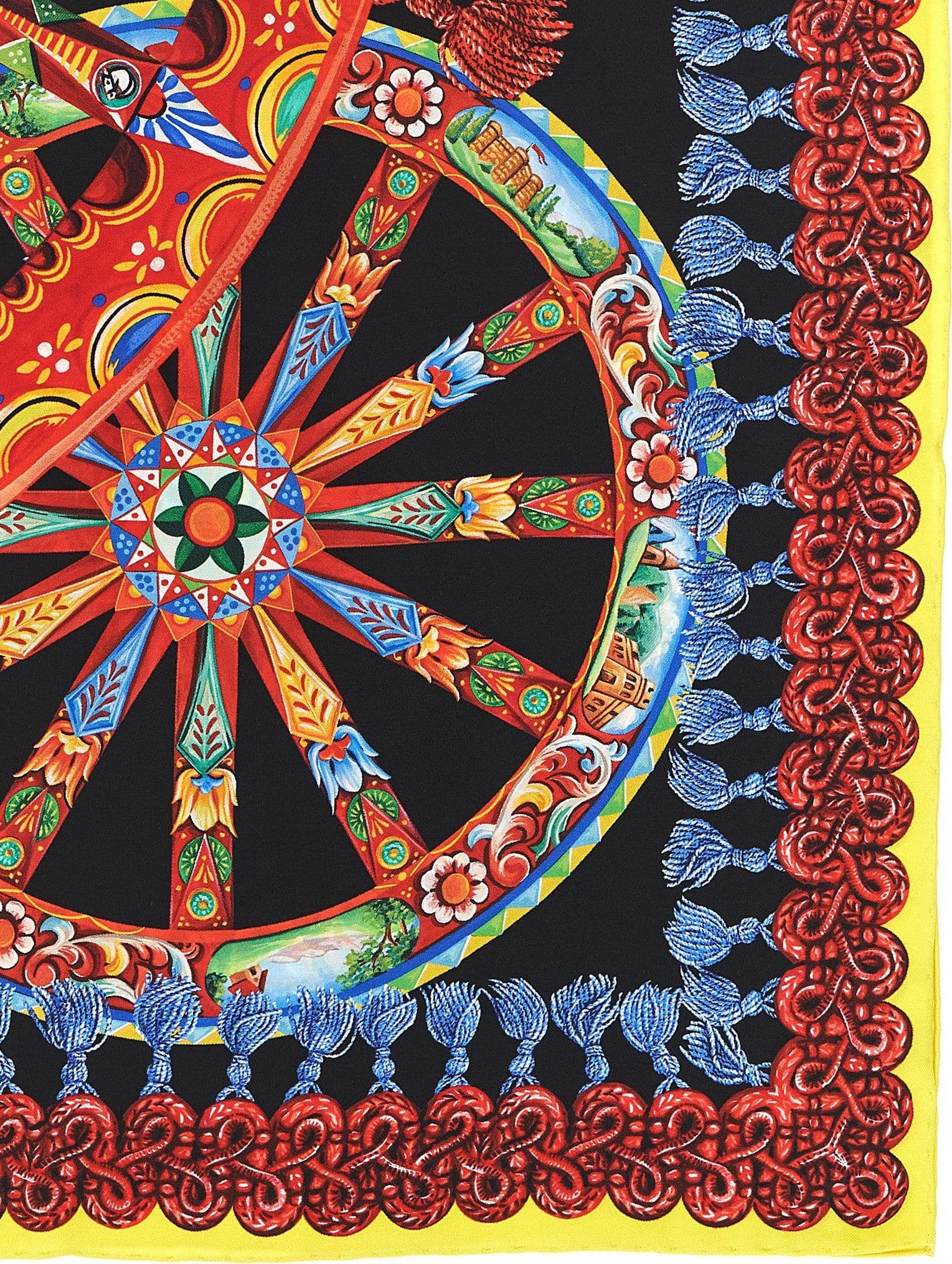 Dolce & Gabbana Multicolor Silk Scarf - 2