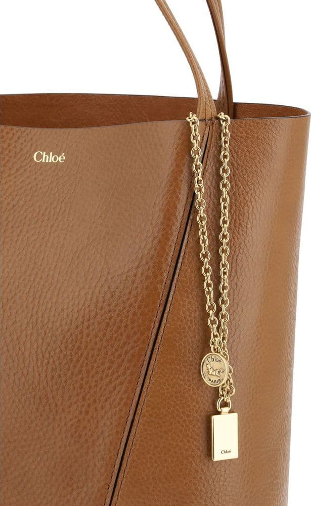 Chloé Brown Calf Leather Bos Taurus Shoulder Bag - 4