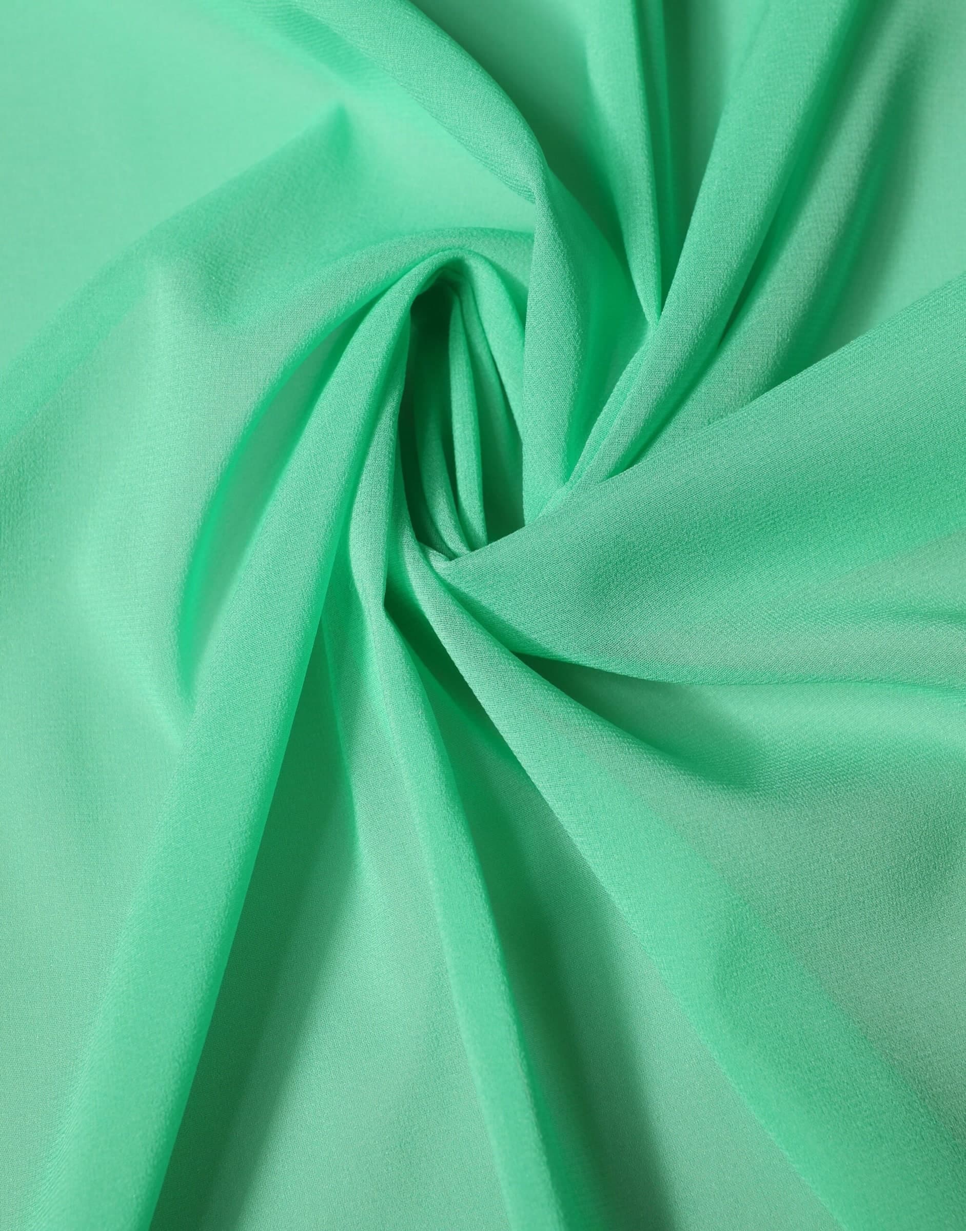 Dolce & Gabbana Green Silk Neck Wrap Shawl Stole 200cm x 64cm  Scarf - 4