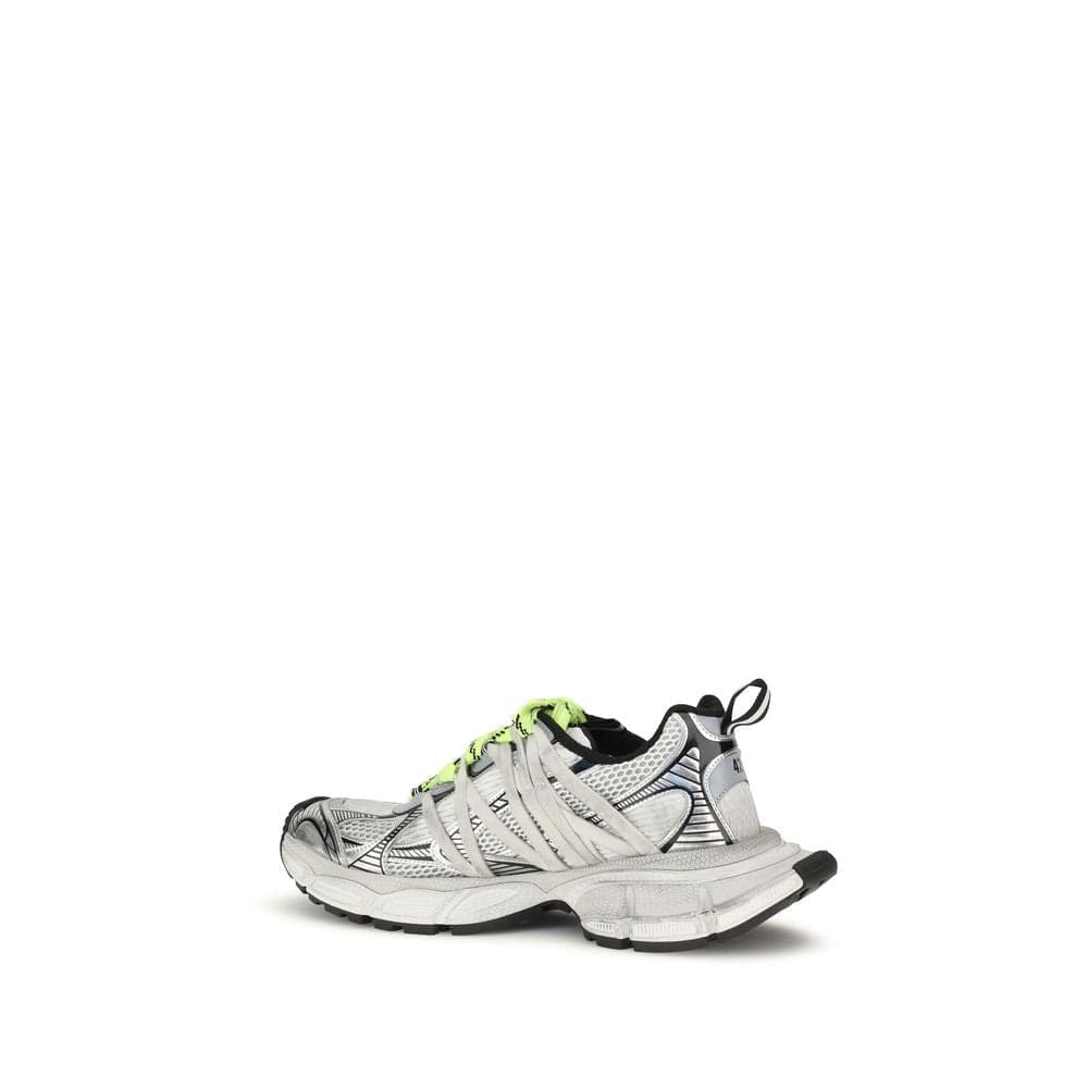 Balenciaga Gray Polyester Athletic Sneakers - 3