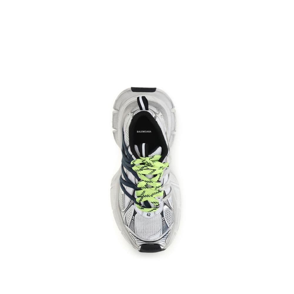 Balenciaga Gray Polyester Athletic Sneakers - 4
