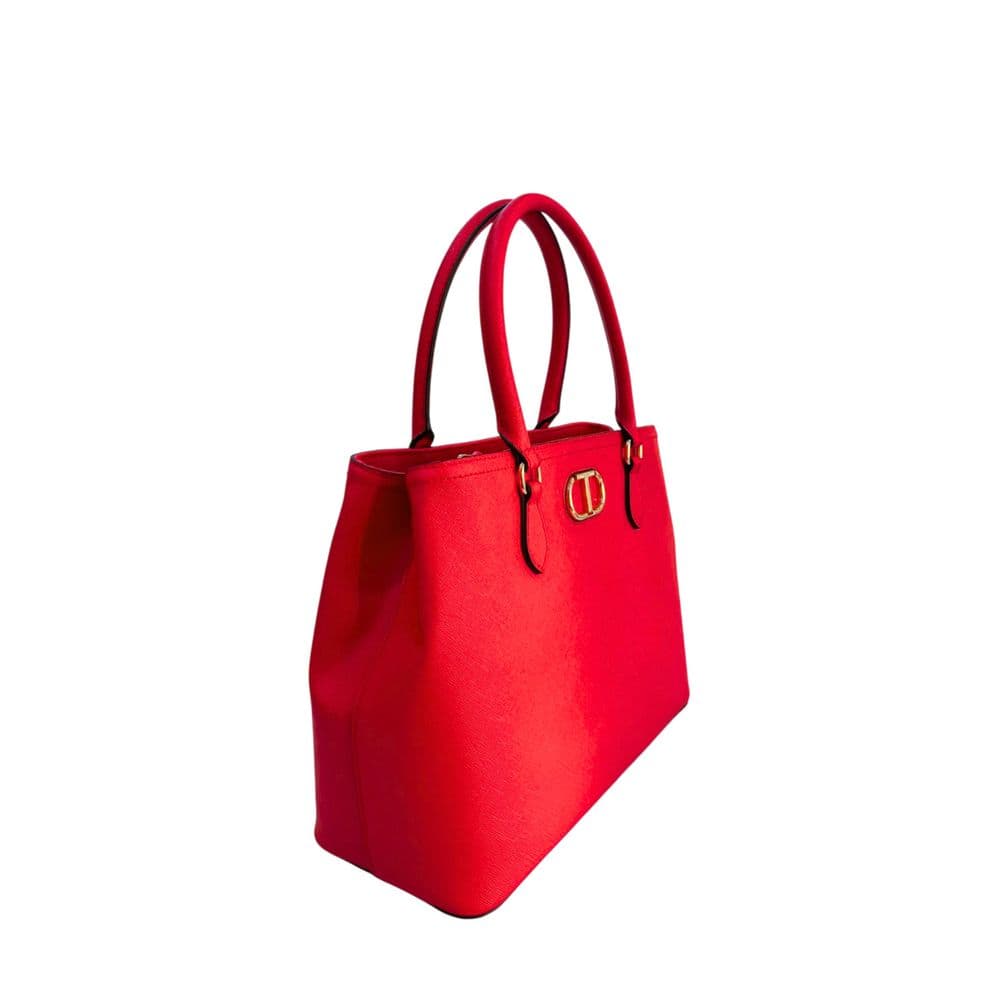 Twinset White PU Women Handbag - 2