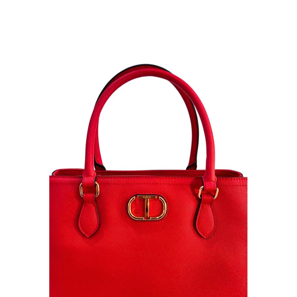 Twinset White PU Women Handbag - 5