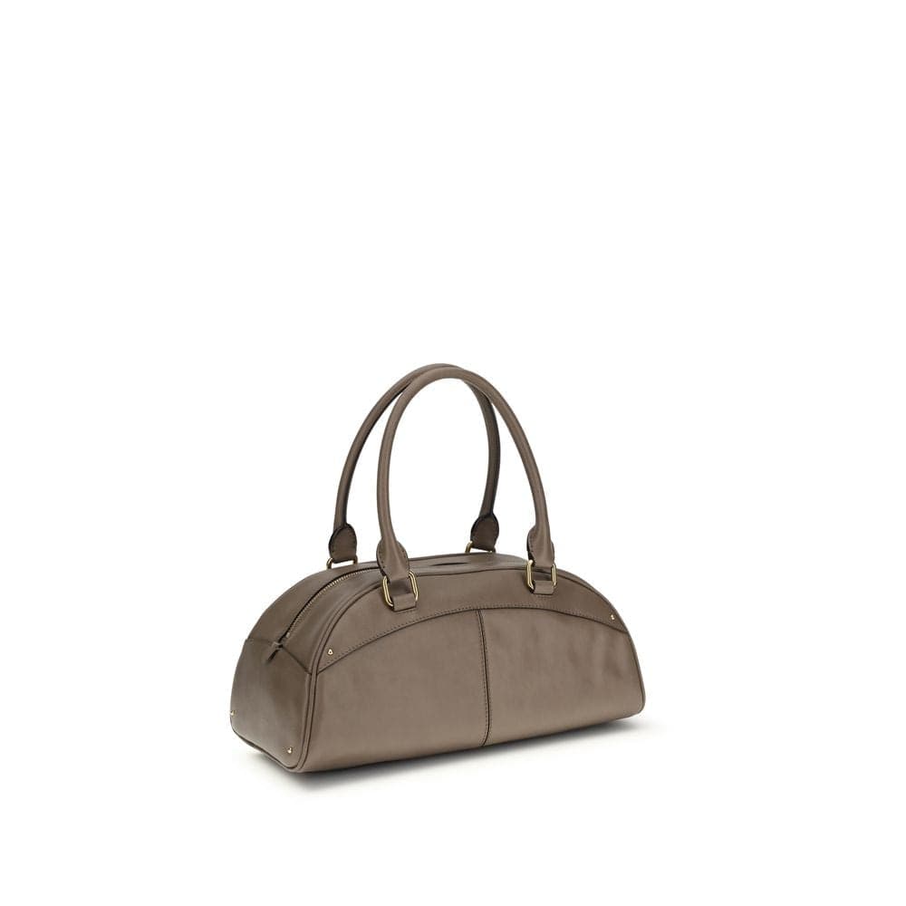 Chloé Gray Calf Leather Bos Taurus Handbag - 3
