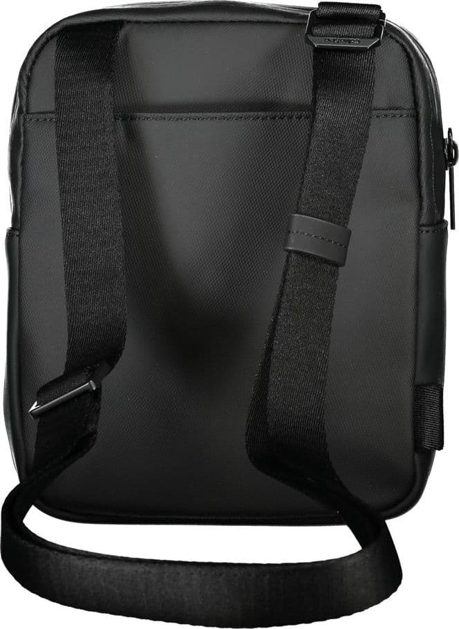 Calvin Klein Sleek Black Recycled Polyester Shoulder Bag - 2