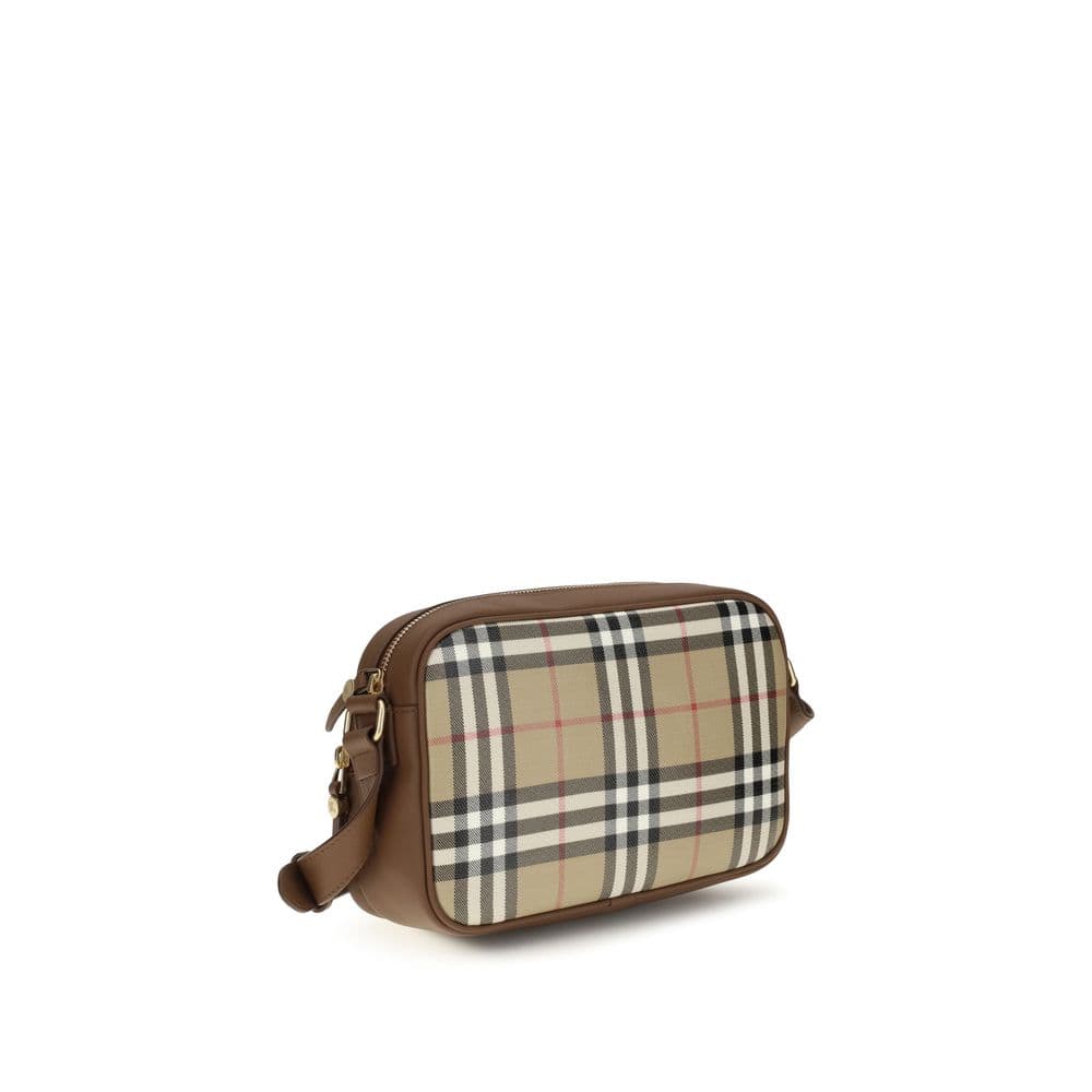 Burberry Beige Cotton Shoulder Bag - 3