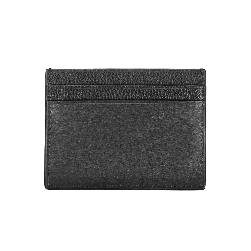 Calvin Klein Black Leather Mens Wallet Holder - 2