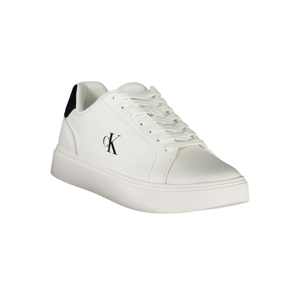Calvin Klein Bianco Polyurethane Men Sneaker - 2