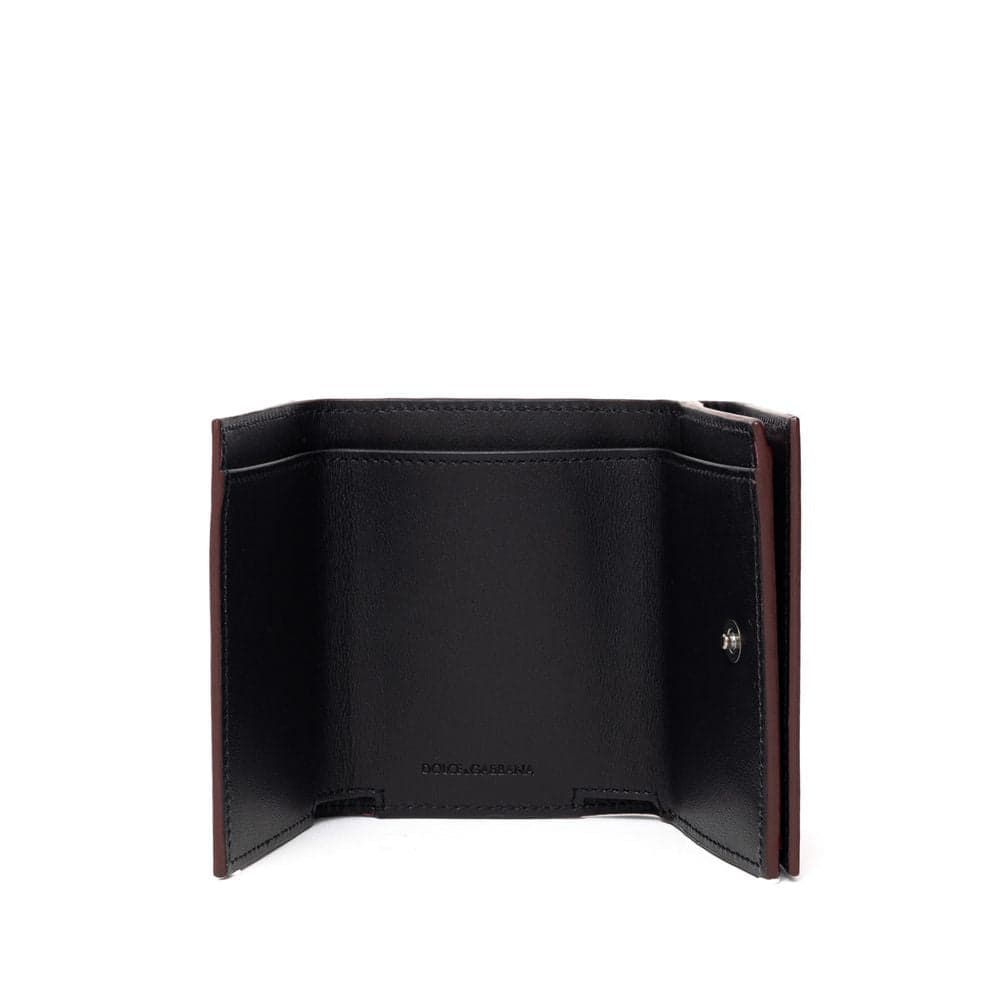 Dolce & Gabbana Red Calfskin Wallet - 5