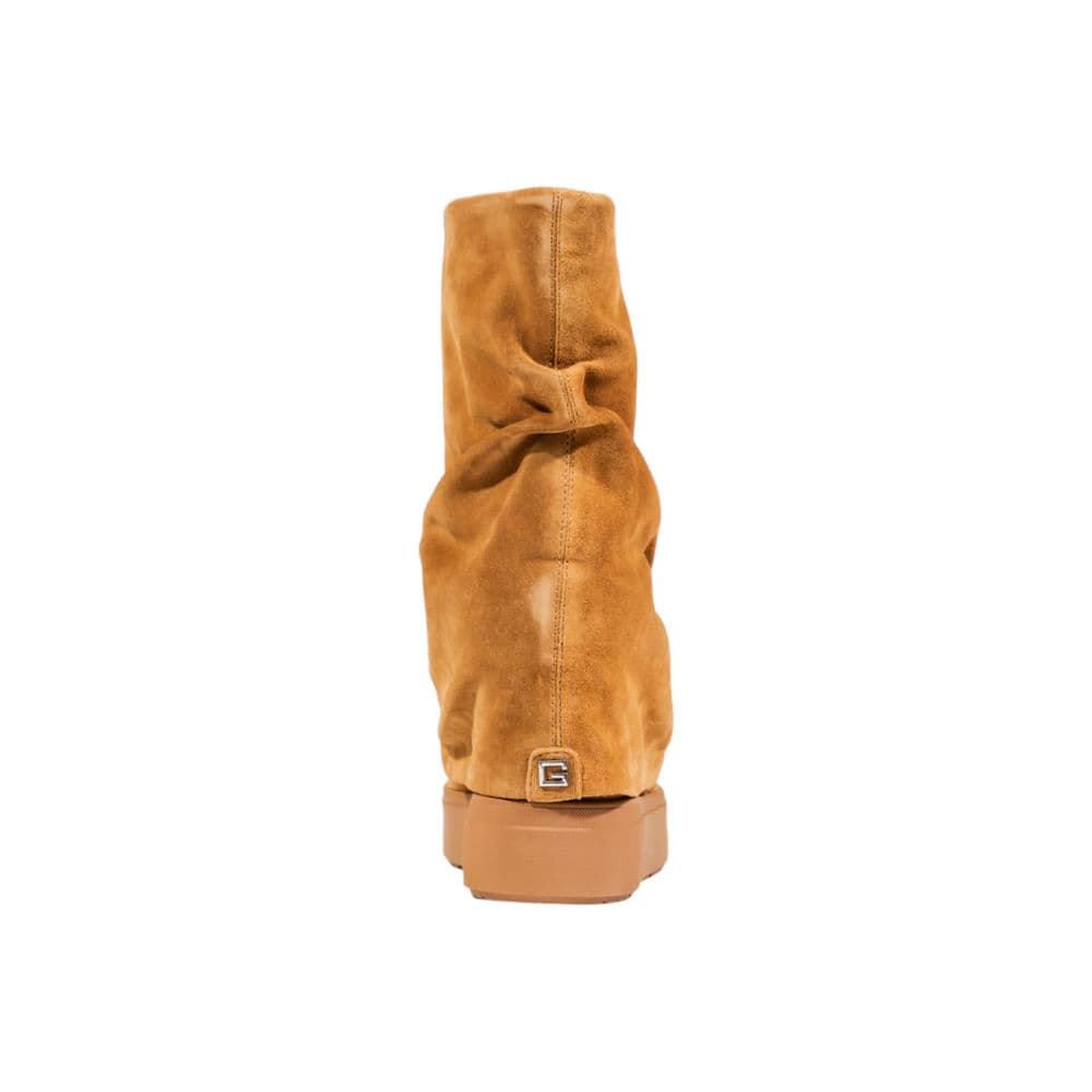 Guess Beige Suede Leather Ankle Boots - 4