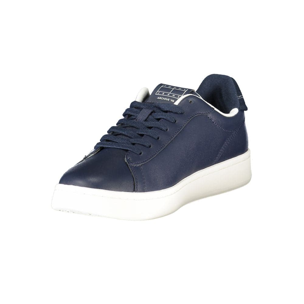 Tommy Hilfiger Blue Polyurethane Men Sneaker - 3